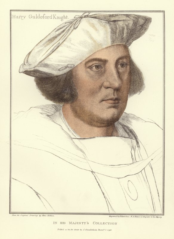 Sir Henry Guildford (akvatint) af Hans Holbein der Jüngere