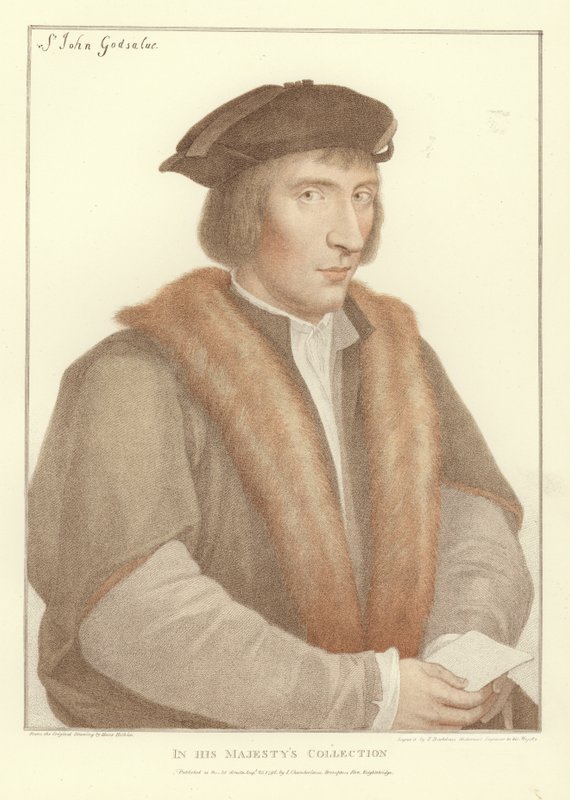 Sir John Godsalve (akvatint) af Hans Holbein der Jüngere