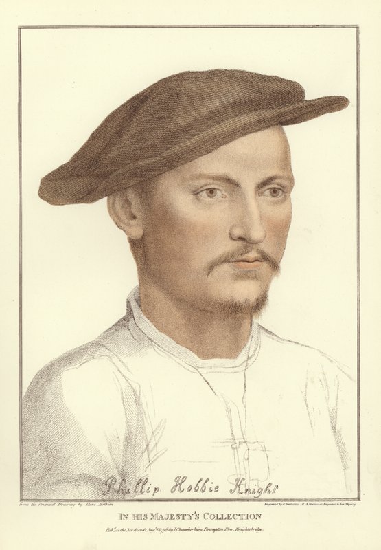 Sir Philip Hoby (akvatint) af Hans Holbein der Jüngere