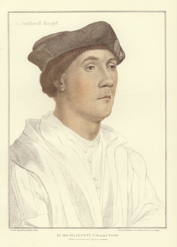 Sir Richard Southwell (akvatint) af Hans Holbein der Jüngere