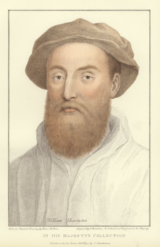 Sir William Sharington (akvatint) af Hans Holbein der Jüngere