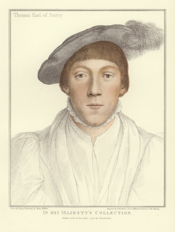 Thomas Howard, hertug af Norfolk (akvatint) af Hans Holbein der Jüngere