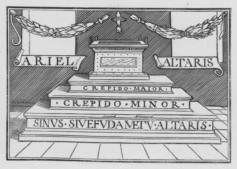 Guds herlighed vender tilbage til templet, Ezekiel XLIII, 4 af Hans after Holbein the Younger