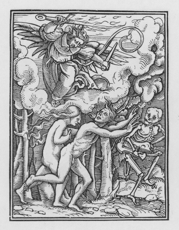 Holbeins Dødedans: Uddrivelsen af Hans after Holbein the Younger