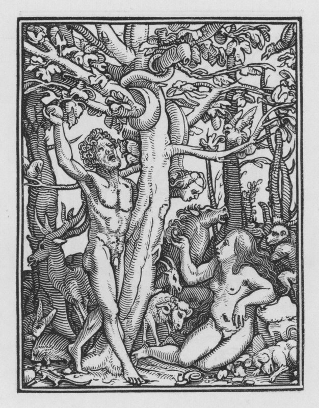 Holbeins Dødedans: Fristelsen af Hans after Holbein the Younger