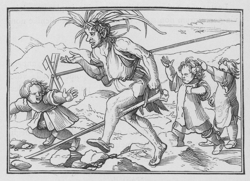 Menneskehedens generelle fordærvelse, Salme LIII, 1 af Hans after Holbein the Younger