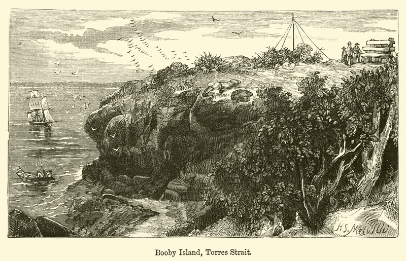 Booby Island, Torresstrædet af Harden Sidney Melville
