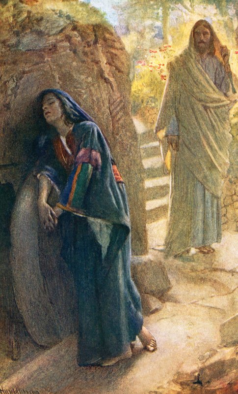 Maria Magdalene af Harold Copping