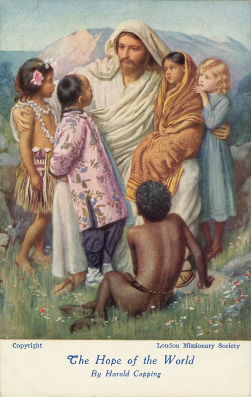 The Hope of the World (farvelitografi) af Harold Copping