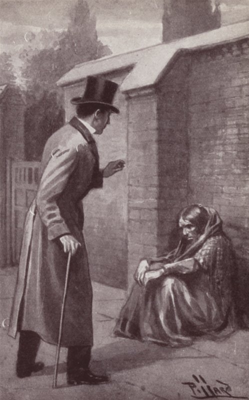 Illustration til The Mystery Of Edwin Drood af Charles Dickens (litho) af Harold Hume Piffard