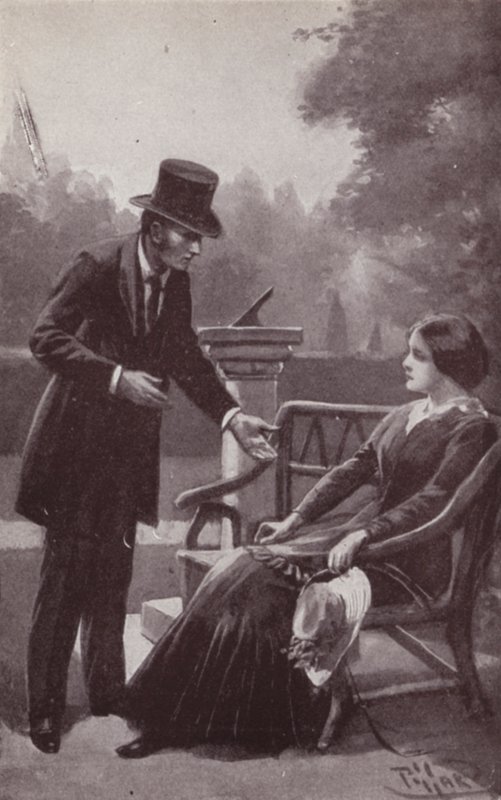 Illustration til The Mystery Of Edwin Drood af Charles Dickens (litho) af Harold Hume Piffard