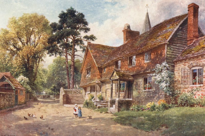 Witley (farvelitografi) af Harold Sutton Palmer