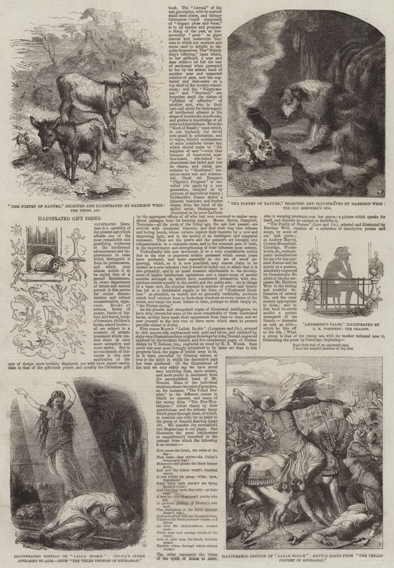 Illustrerede gavebøger af Harrison William Weir