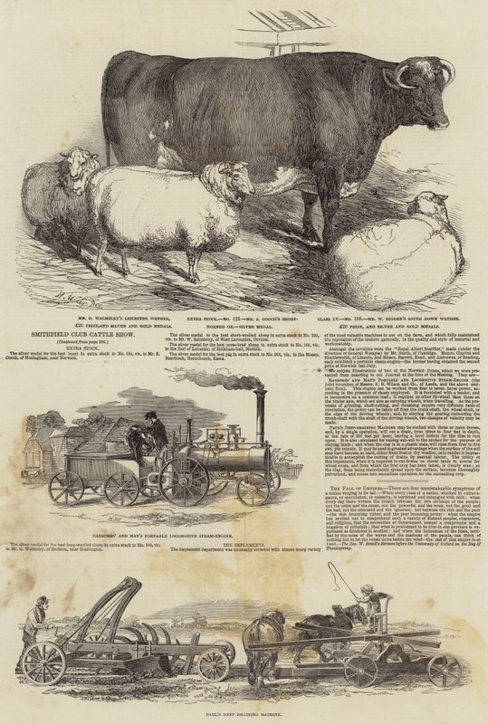 Smithfield Club Cattle Show af Harrison William Weir