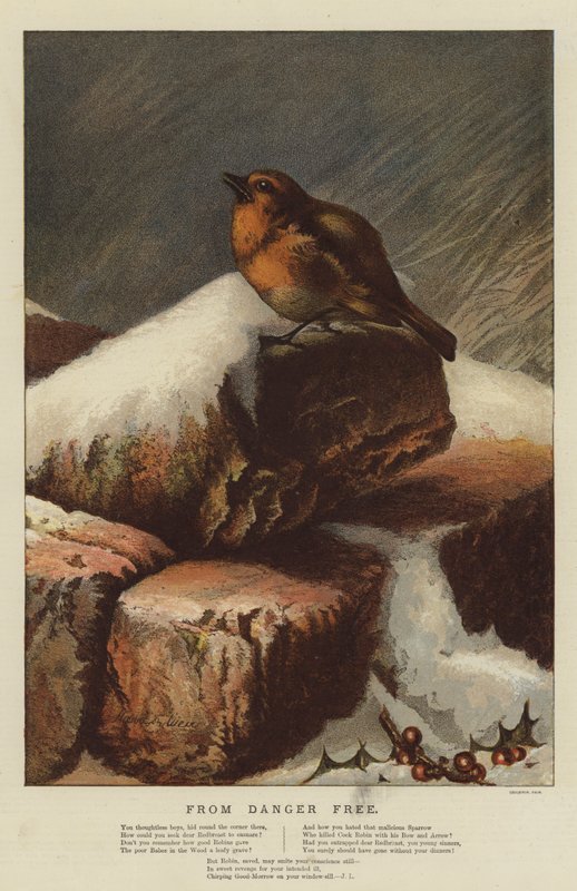 Fra Danger Free (chromolitho) af Harrison William Weir