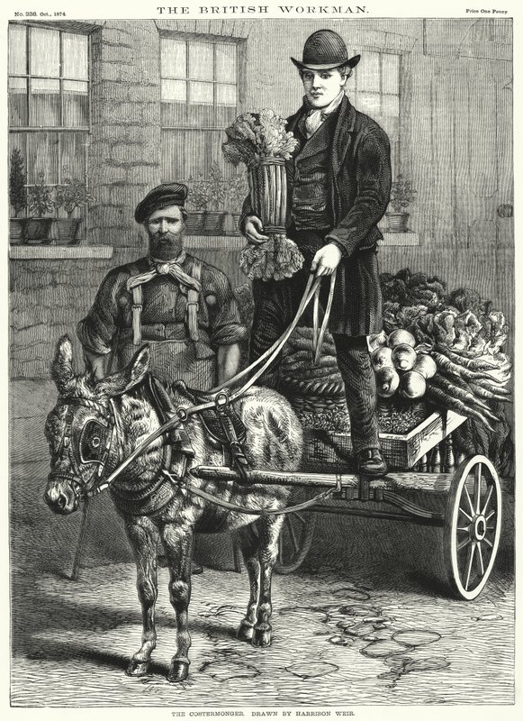 Costermonger af Harrison William Weir