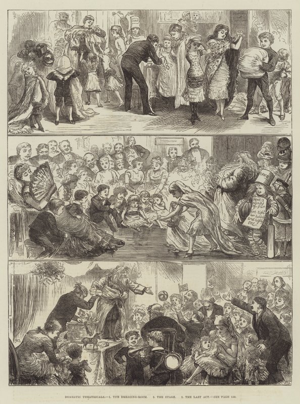 indenlandske teatre af Harry Furniss