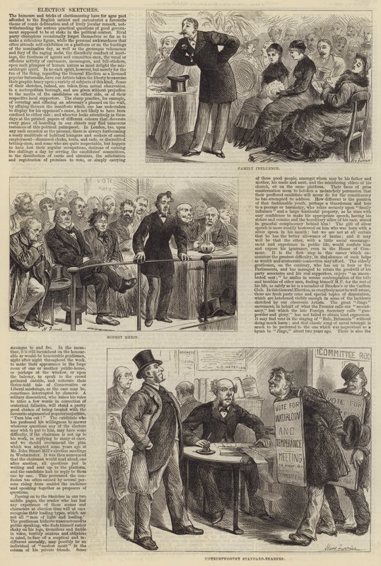 Valgskitser af Harry Furniss