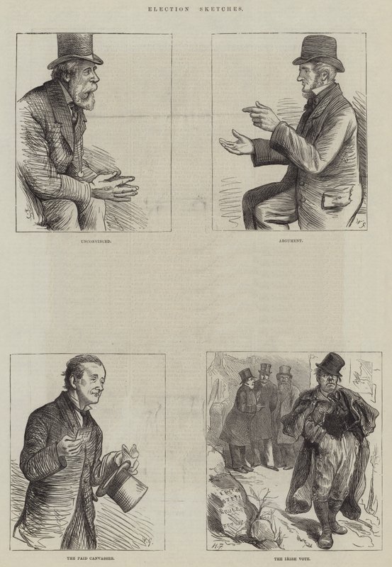 Valgskitser af Harry Furniss