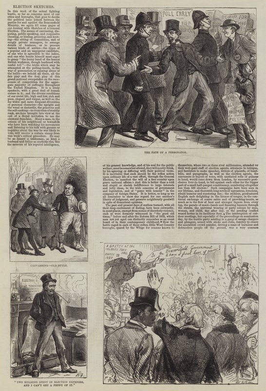 Valgskitser af Harry Furniss