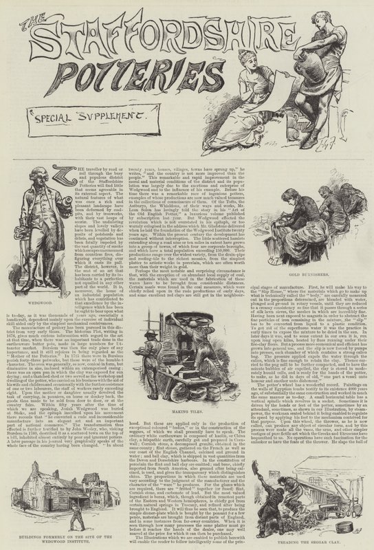 Staffordshire Potteries af Harry Furniss
