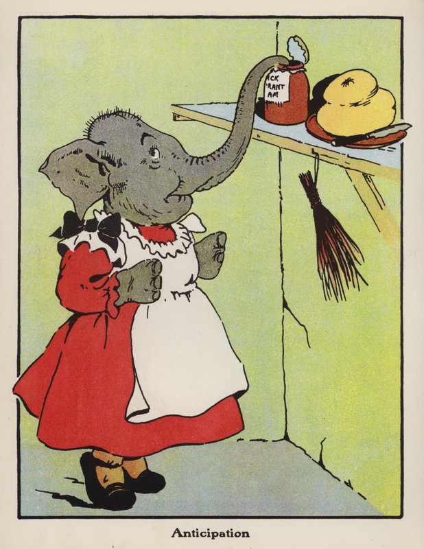 Forventning (farve litho) af Harry B Neilson