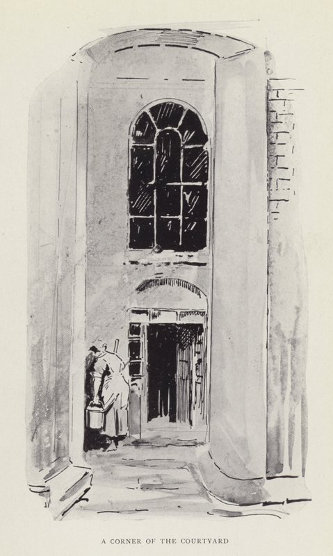 Et hjørne af gården af Harry Furniss