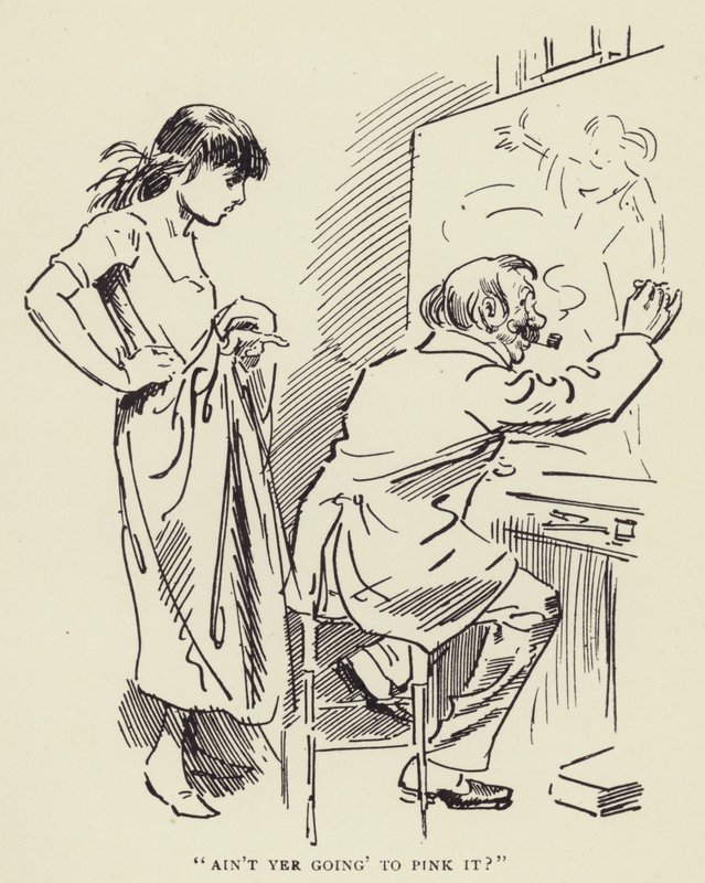 Vil du ikke lyserød det? af Harry Furniss