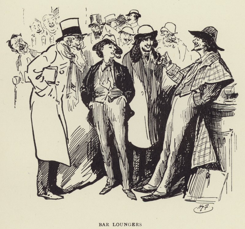 Bar liggestole af Harry Furniss