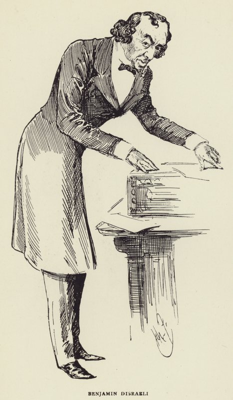 Benjamin disraeli af Harry Furniss