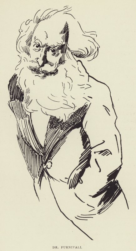 Dr. Furnivall af Harry Furniss
