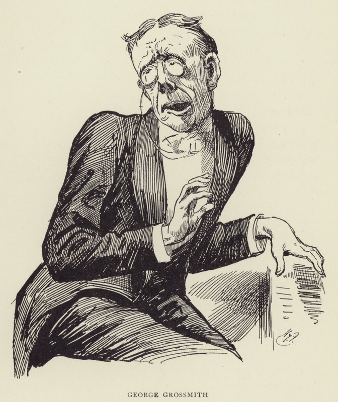 George Grossmith af Harry Furniss