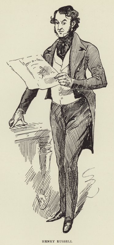 Henry Russell af Harry Furniss