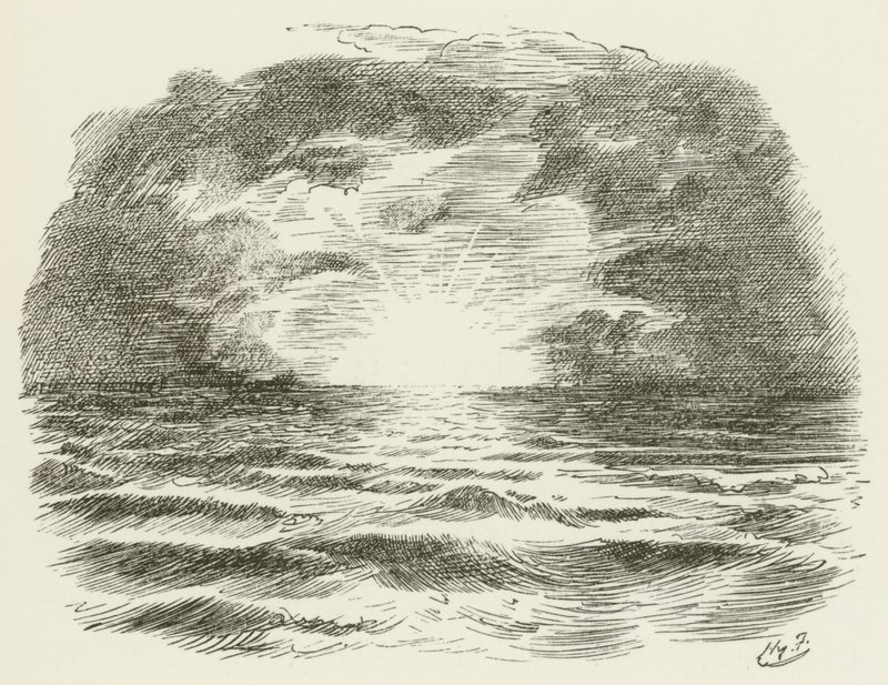 Illustration til Sylvie og Bruno af Lewis Carroll af Harry Furniss