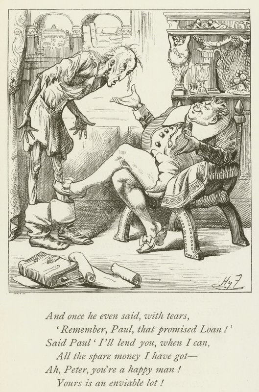 Illustration til Sylvie og Bruno af Lewis Carroll af Harry Furniss