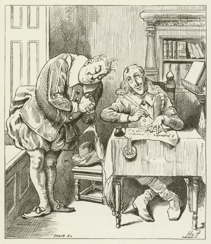 Illustration til Sylvie og Bruno af Lewis Carroll af Harry Furniss