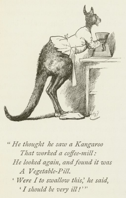 Illustration til Sylvie og Bruno af Lewis Carroll af Harry Furniss