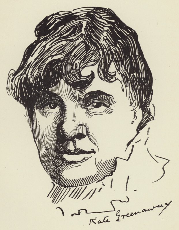 Kate Greenaway af Harry Furniss