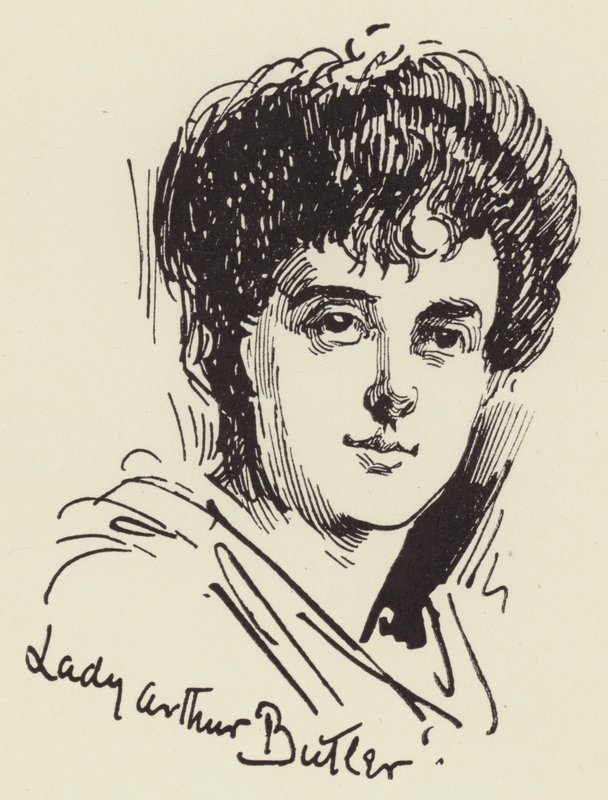 Lady Arthur Butler af Harry Furniss