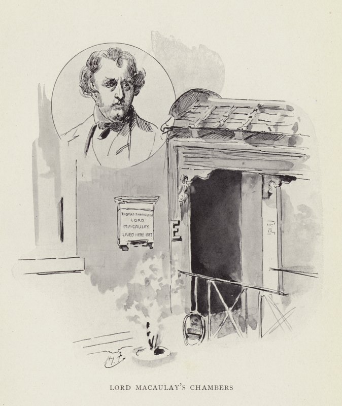 Lord Macaulays kamre af Harry Furniss