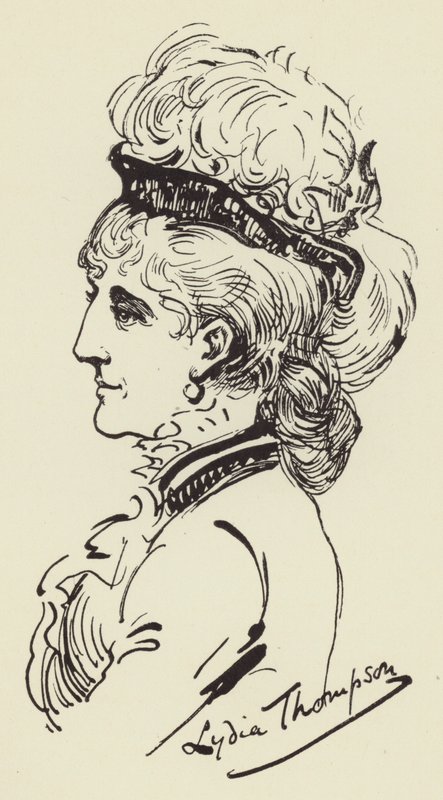 Lydia Thompson af Harry Furniss