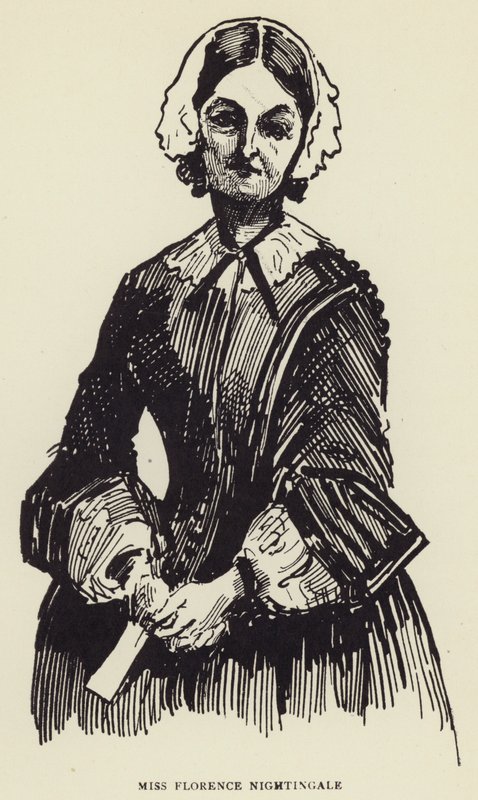 Frøken Florence Nightingale af Harry Furniss