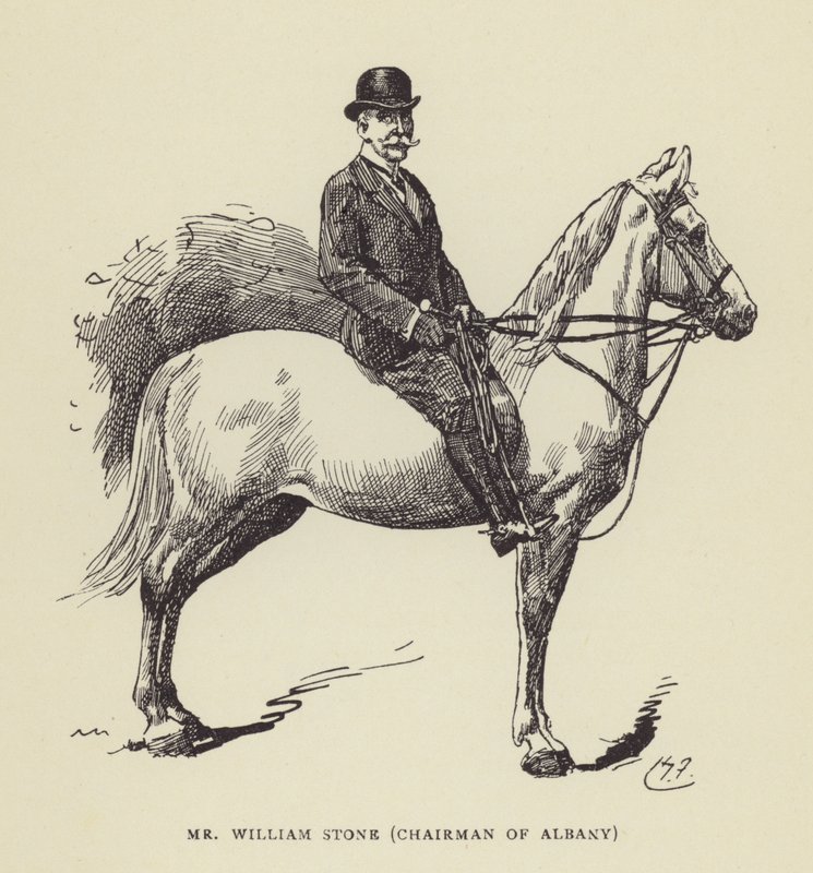 Mr. William Stone, formand for Albany af Harry Furniss