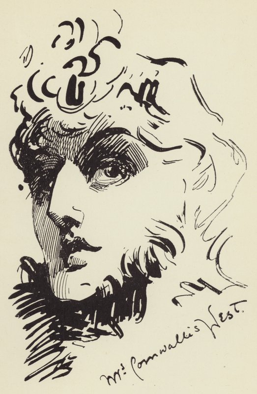 Fru Cornwallis West af Harry Furniss