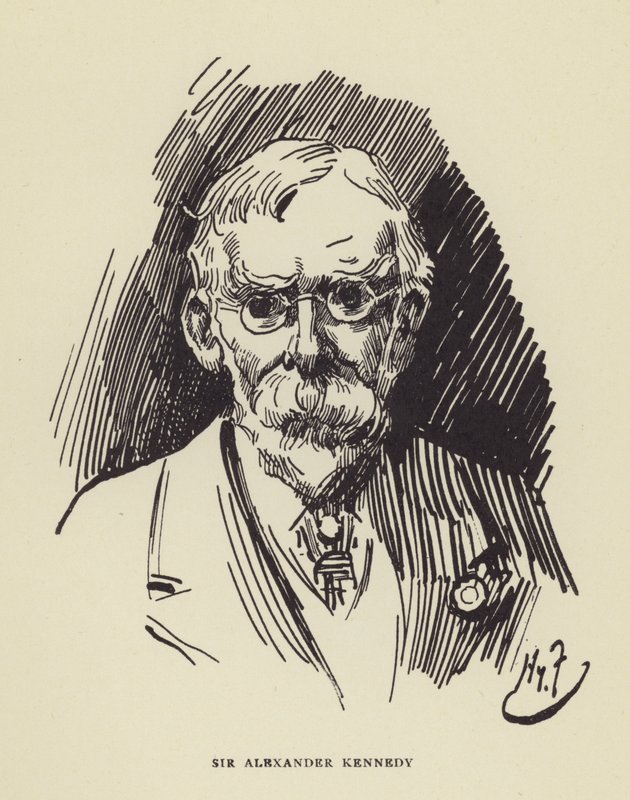 Sir Alexander Kennedy af Harry Furniss