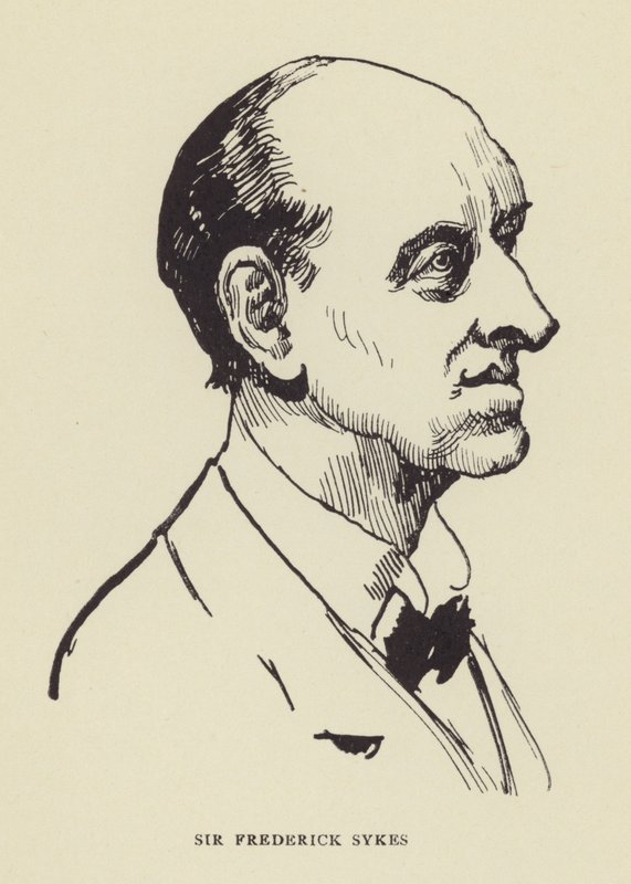 Sir Frederick Sykes af Harry Furniss