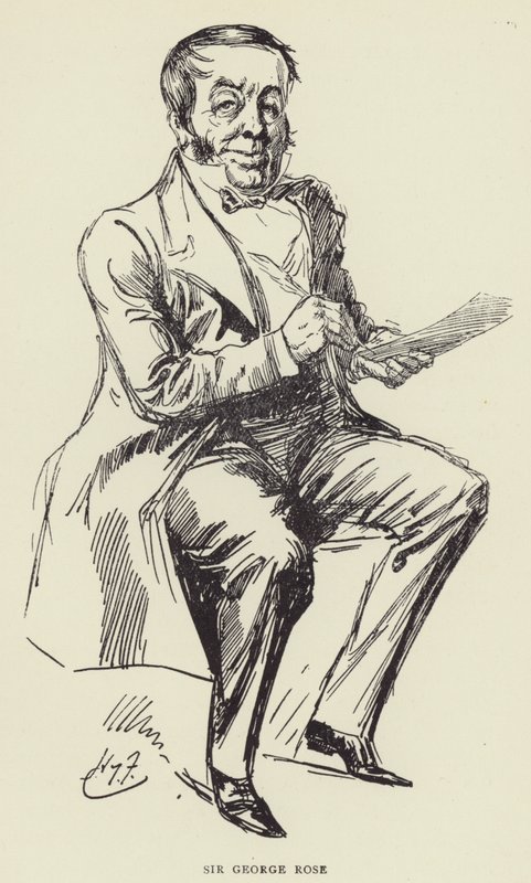 Sir George Rose af Harry Furniss