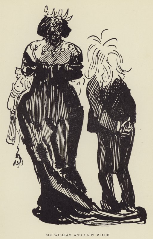 Sir William og Lady Wilde af Harry Furniss