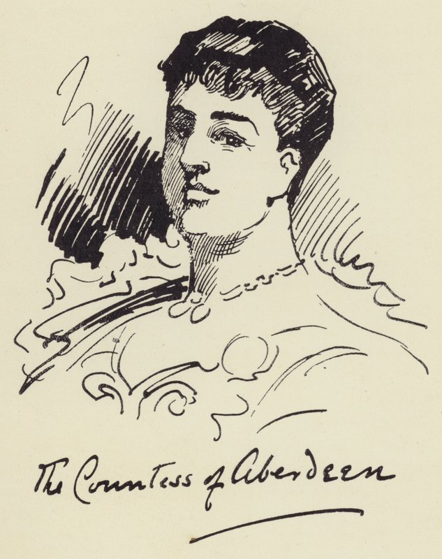 Grevinden af Aberdeen af Harry Furniss