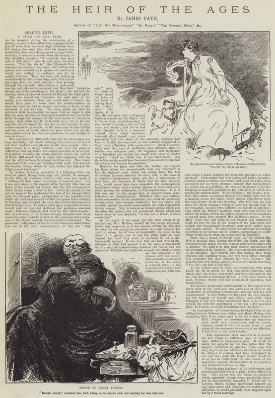 Tidernes arving, af James Payn af Harry Furniss